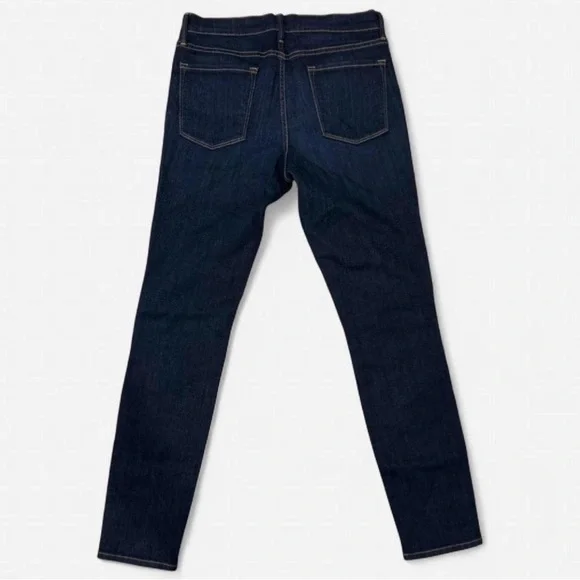 FRAME Le Skinny de Jeanne Dark Wash Jeans – Size 30 - Picture 3 of 3